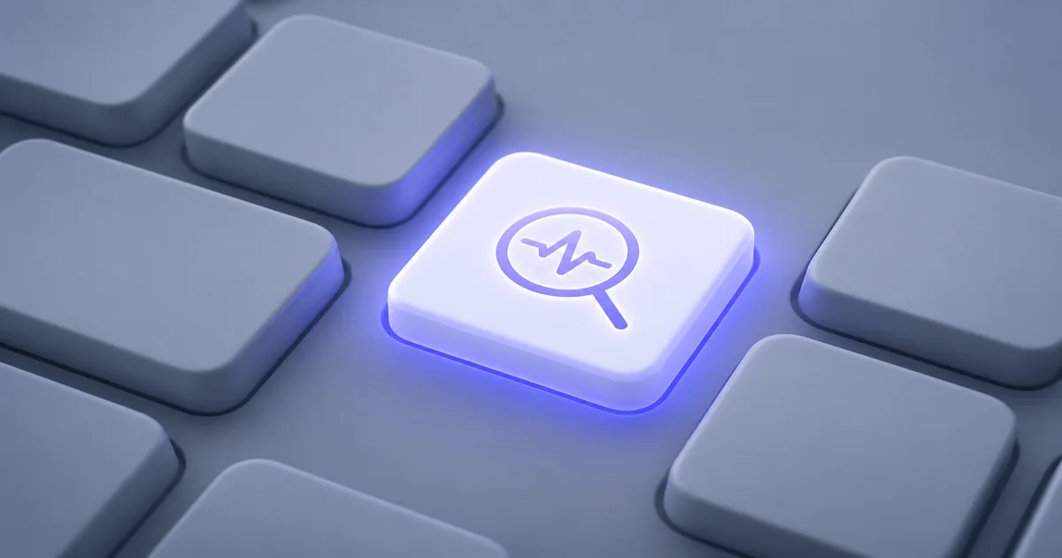Single-key tester highlighting one suspect key beside last-input status